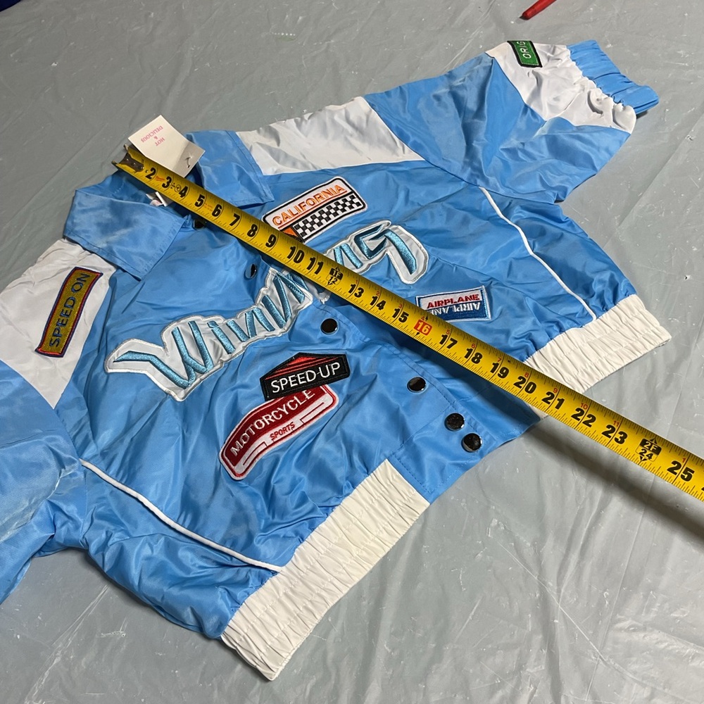 Hot & Delicious Vibrant Blue Jacket size S - Picture 6 of 7